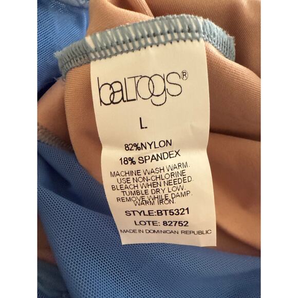 NWT BalTogs Lily of the Valley Sweetheart Tank Leotard L - Picture 7 of 7